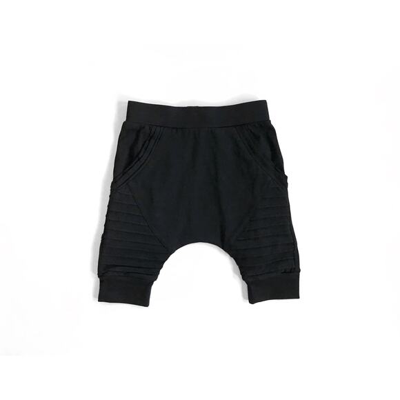 Posh Kiddos Black Biker Shorts Size 12 Months - Picture 1 of 5